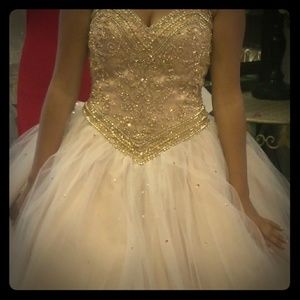 Quinceañera ball gown